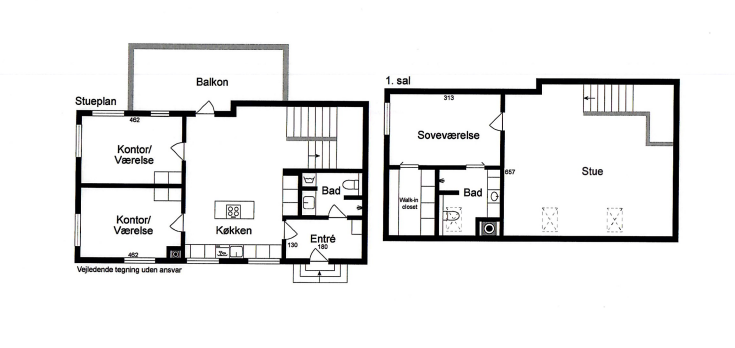 Plantegning, Vesterhøj